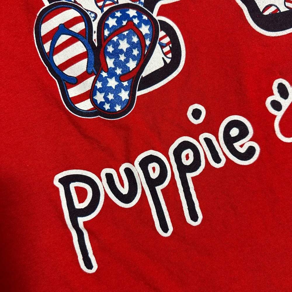 Puppie Love “flip-flop” t-shirt - Picture 4 of 11